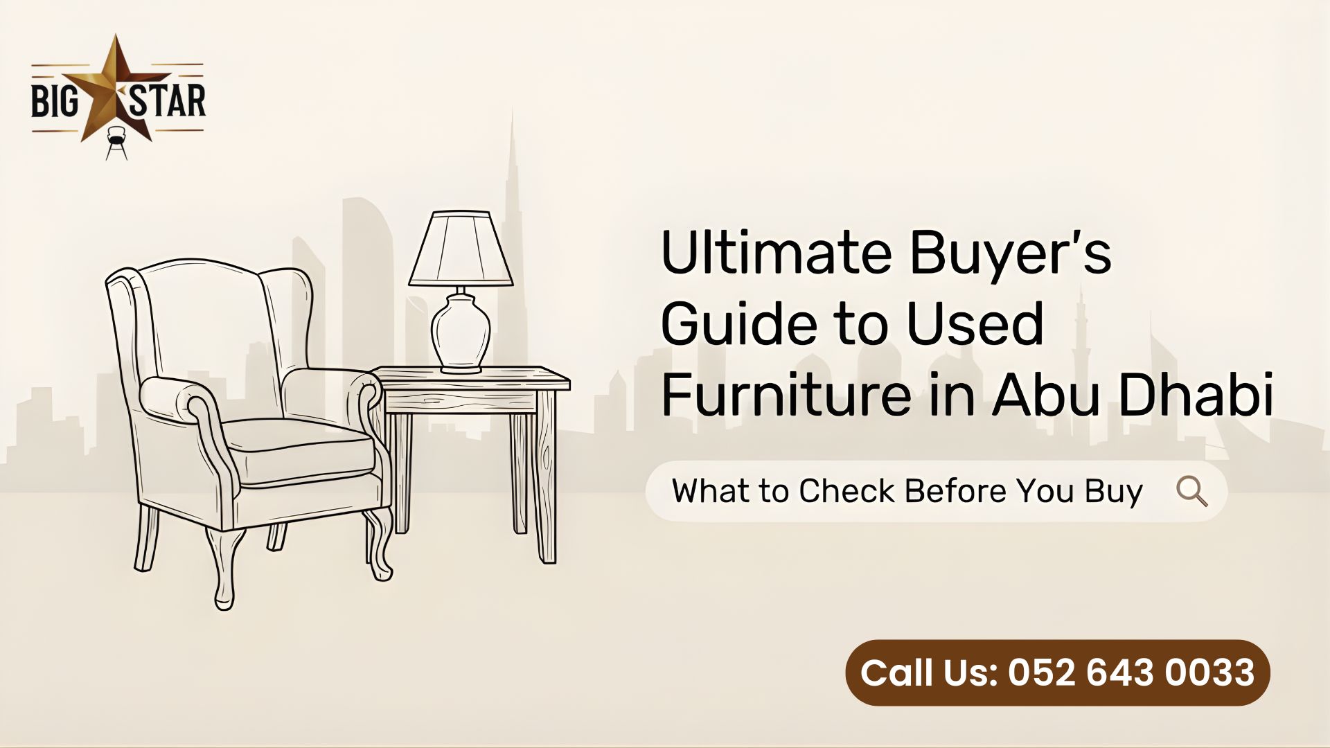 used furniture store / shop in Abu Dhabi