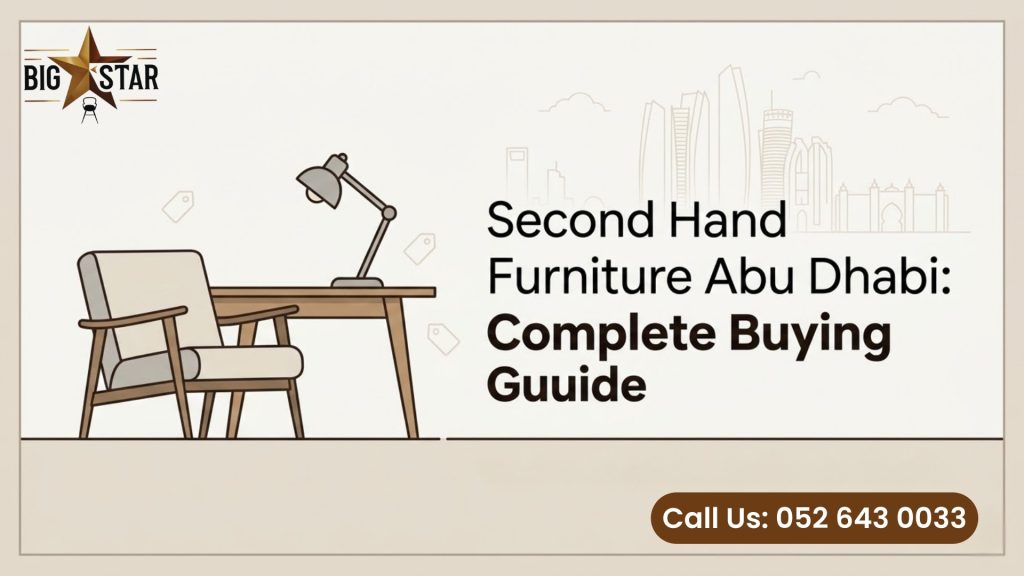 second hand furniture Abu Dhabi - used furniture store / shop / market in Abu Dhabi