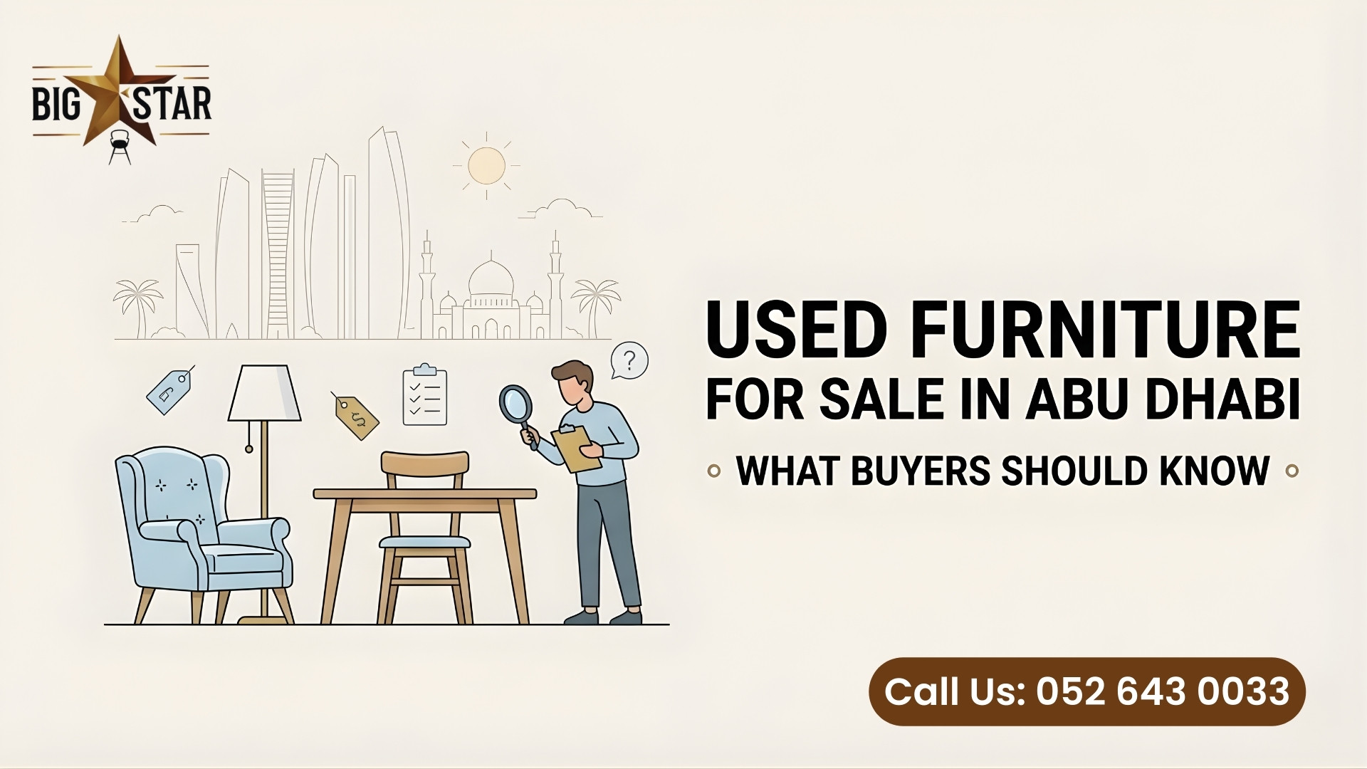 used furniture for sale in Abu Dhabi / used furniture stop - store in abu dhabi