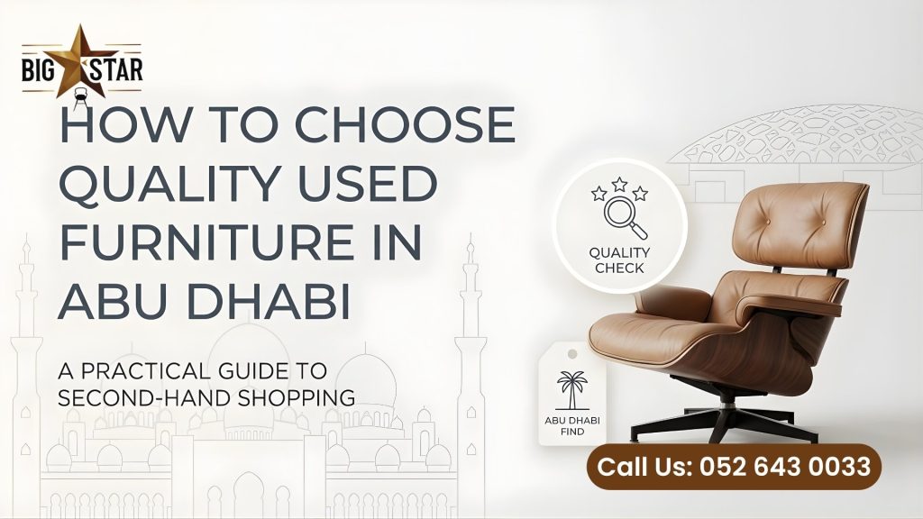 Used Furniture in Abu Dhabi / used furniture stop / store in abu dhabi