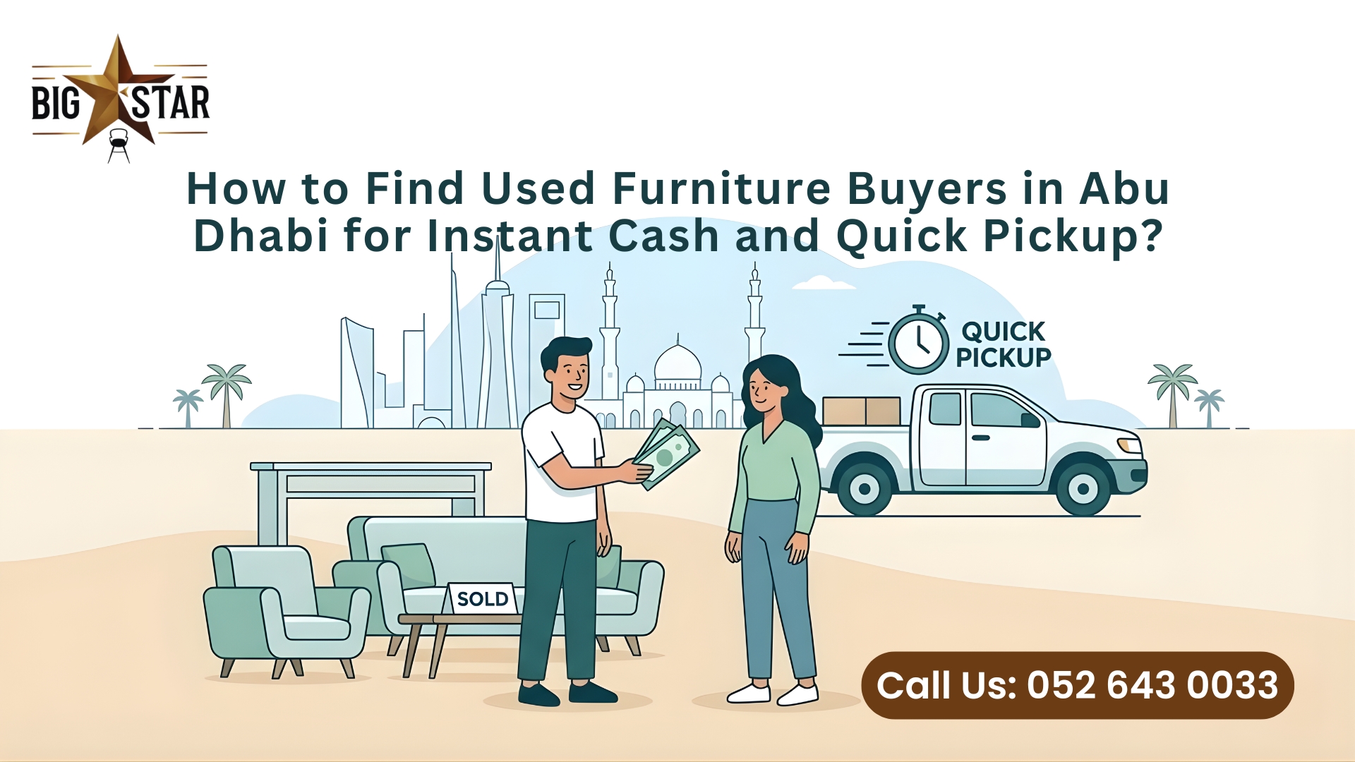 Used Furniture Buyers in Abu Dhabi / used furniture stop / store in abu dhabi