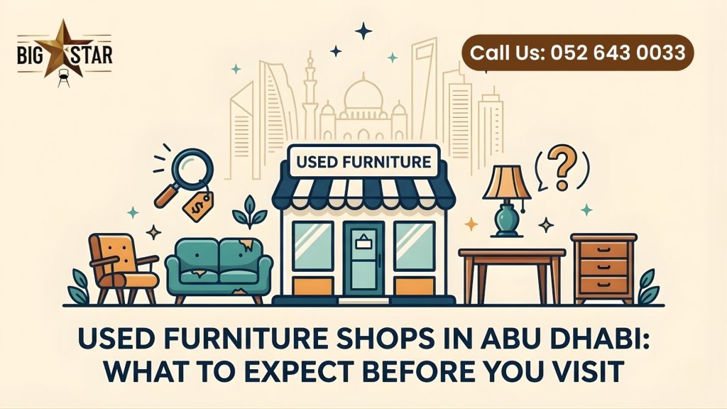 Used Furniture Shops in Abu Dhabi / used furniture stop - store in abu dhabi