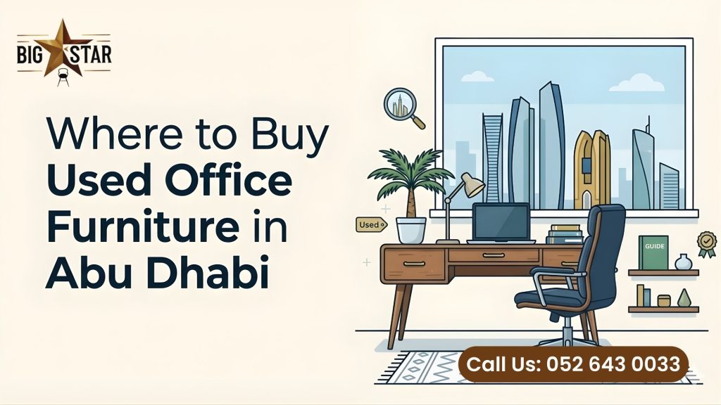 Used Office Furniture in Abu Dhabi / used furniture stop / store in abu dhabi