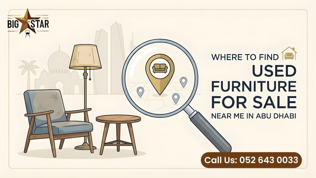 Used Furniture for Sale Near Me / used furniture stop / store in abu dhabi