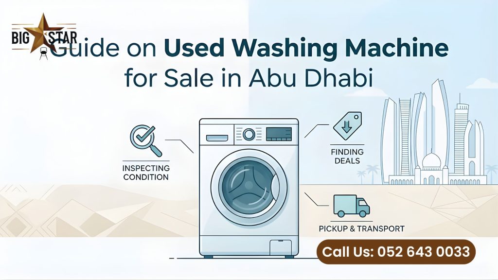Used Washing Machine for Sale in Abu Dhabi / used furniture in abu dhabi / Furniture for Sale in Abu Dhabi / used furniture stop / store in abu dhabi / used appliance for sale in abu dhabi
