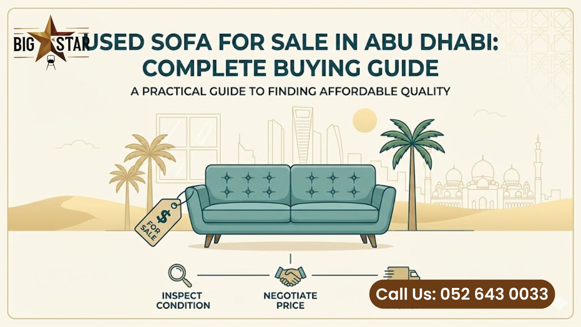 Used Sofa for Sale in Abu Dhabi / used furniture in abu dhabi / Furniture for Sale in Abu Dhabi / used furniture stop / store in abu dhabi / used appliance for sale in abu dhabi