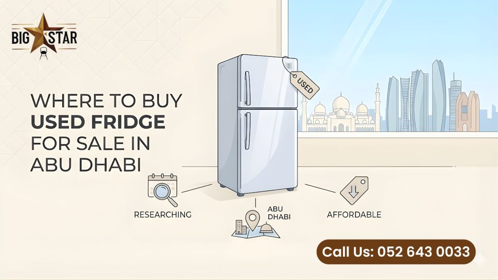 Used Fridge for Sale in Abu Dhabi / used furniture in abu dhabi / Furniture for Sale in Abu Dhabi / used furniture stop / store in abu dhabi / used appliance for sale in abu dhabi