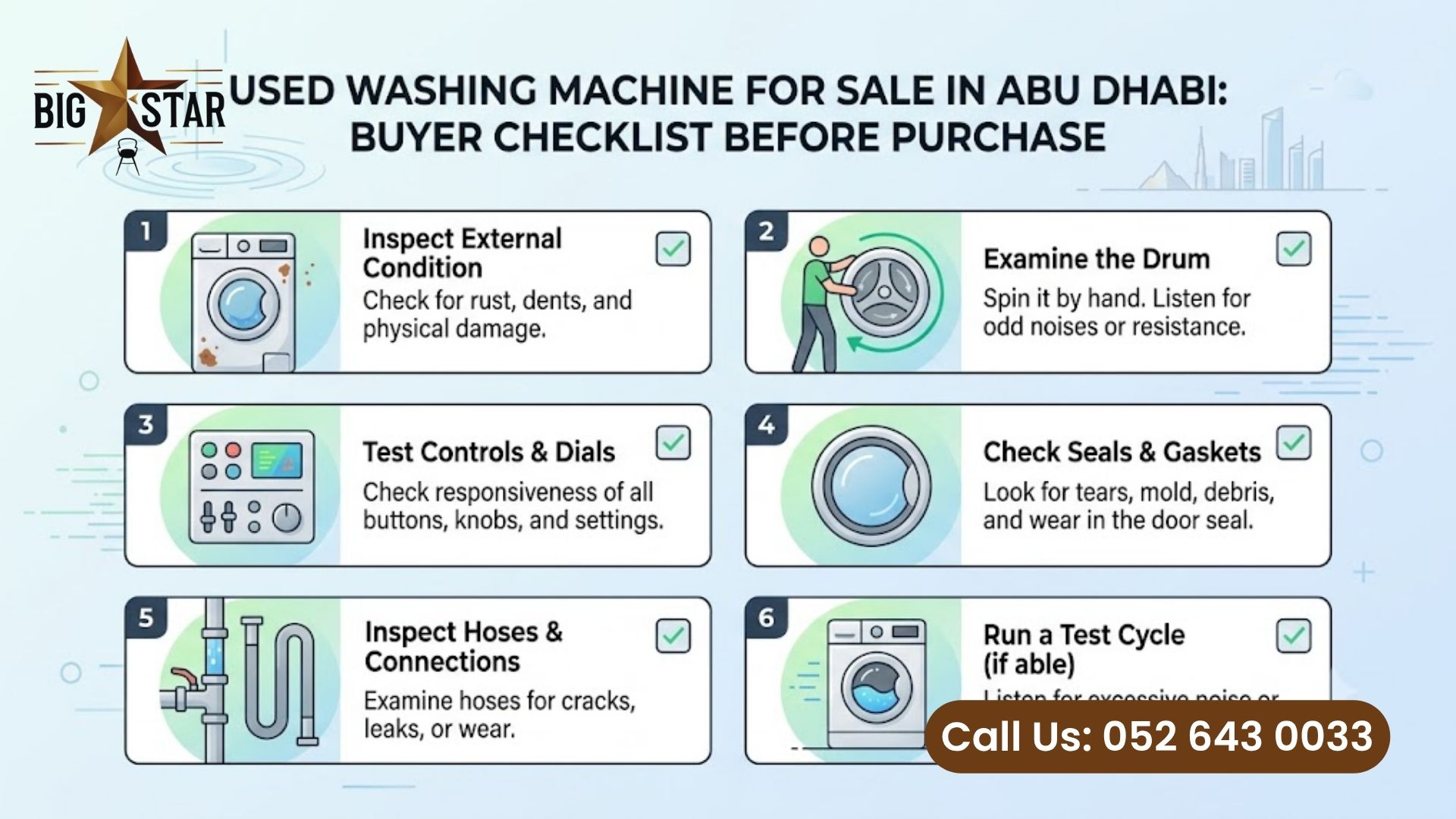 Used Washing Machine for Sale in Abu Dhabi / used furniture in abu dhabi / Furniture for Sale in Abu Dhabi / used furniture stop / store in abu dhabi / Sell Used Furniture Abu Dhabi